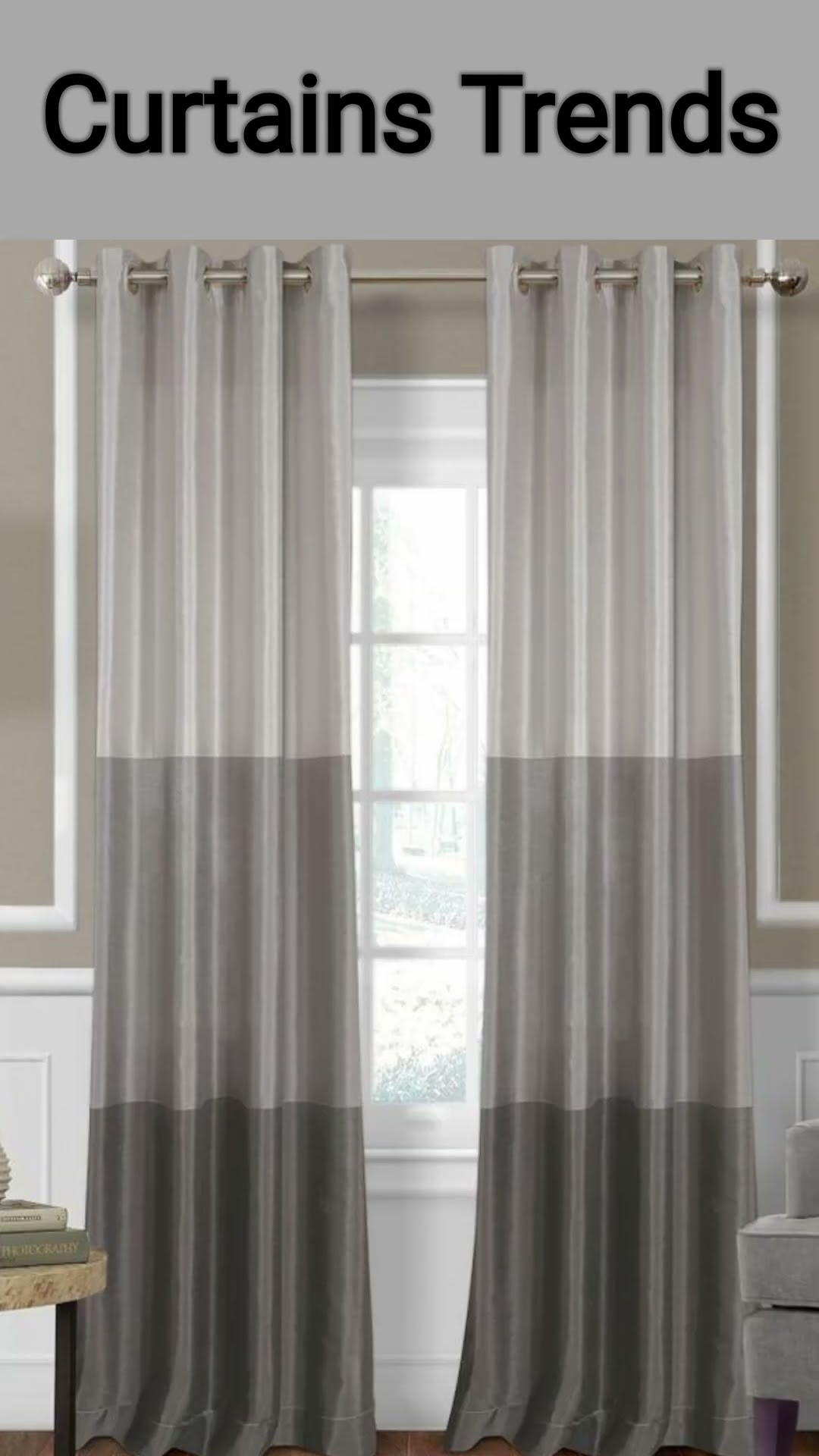 modern drapes and curtains